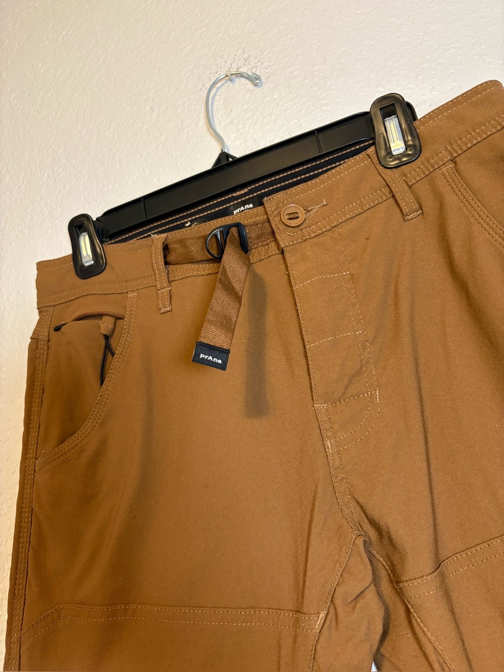 PrAna Stretch Zion Slim Stretch Pants Hiking Brown 30x32 - Picture 5 of 9